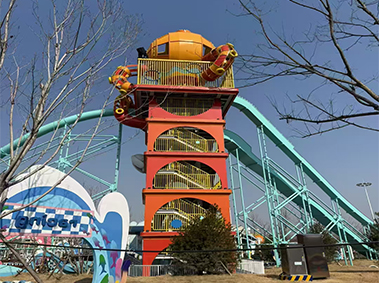 成都公园大型不锈钢玩具