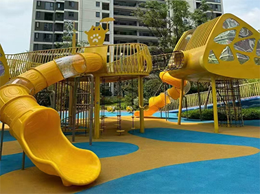 贵阳小区儿童滑筒玩具