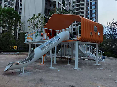 湖南株洲小区儿童滑梯