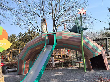 云南儿童公园滑筒造型玩具-非标玩具