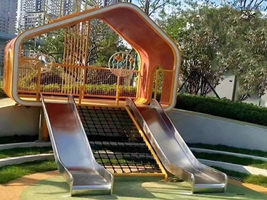 贵州安顺小区景观儿童滑滑梯