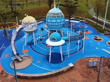 湖南长沙星球主题儿童滑梯