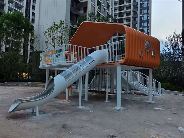湖南株洲小区儿童滑梯